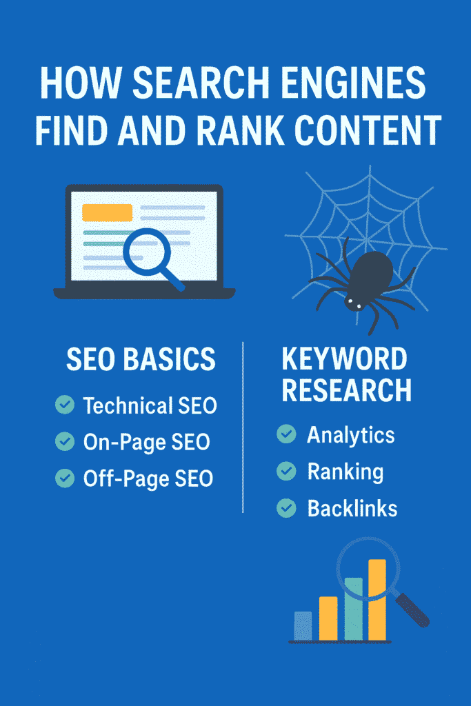 picture showing how to SEO your content